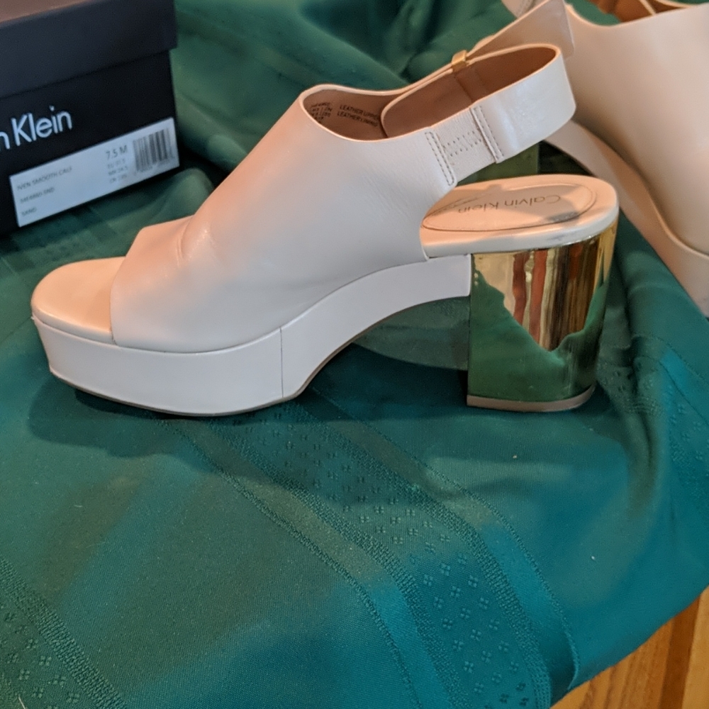 Calvin Klein platform sandals - Picture 12 of 16